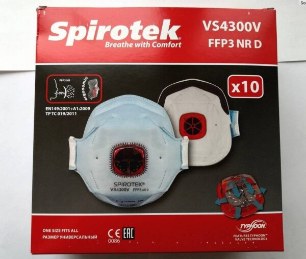 Респиратор Spirotek VS4300V (FFP3)